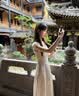 棉致法式V领碎花连衣裙女夏季新款气质高级感度假风收腰显瘦a字长裙 213图片色【高品质】 L 105-120斤 实拍图