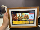 KODAK柯达 1013F 数码相框10.1英寸高清电子相册智能可触屏远程传输照片视频播放器充电/插电两用 木色 实拍图
