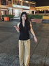 婧麒（JOYNCLEON）婴儿连体衣春秋无骨衣服春装空调服纯棉春款长袖和尚服外出服 亲子熊 52cm 实拍图