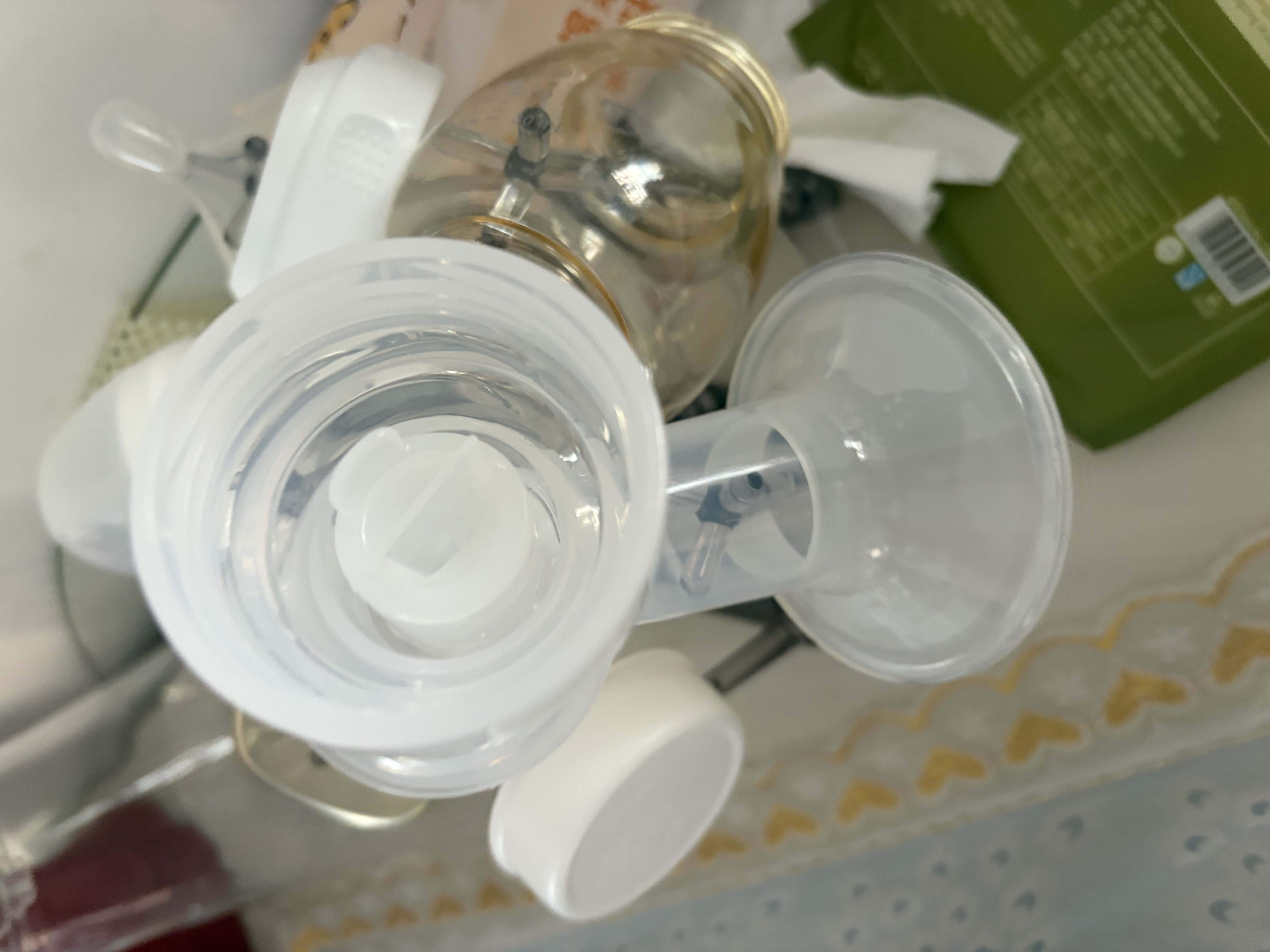 孕贝电动吸奶器变频单边吸乳一体式便携集乳大吸力全自动拨奶挤奶 【单边变频】5模30档+PPSU奶瓶 【轻量便携】舒适吸乳 实拍图