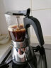 Mongdio摩卡壶双阀 不锈钢家用煮摩卡咖啡壶意式浓缩咖啡机 实拍图