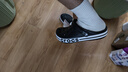 卡骆驰（CROCS）贝雅卡骆班洞洞鞋|205089 黑色/白色-066   41 /42(260mm)   实拍图