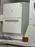 松下（Panasonic）台式洗碗机二代H1D【小尺寸大容积58L】独立烘干 80℃高温除菌 洗烘一体 软水系统 家用台面独立式 实拍图