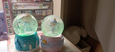 IMVE爱莎水晶球音乐盒 六一儿童节小女孩生日礼物/女生八音盒礼物玩具 大号蓝裙公主【灯光+音乐+飘雪】 实拍图