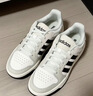 adidas ENTRAP美式校园风运动少年感复古篮球风板鞋男女阿迪达斯 白色/黑色/矾土棕   37 实拍图
