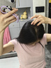 三井（TRI-WELL）染发剂女士盖白发纯棕黑色不沾头皮植物男士泡泡染发膏 实拍图