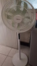 美的（Midea）【幸运草安睡1S】一级能效直流变频声控电风扇家用遥控卧室静音落地扇台式桌面抗菌大风力转页扇 实拍图