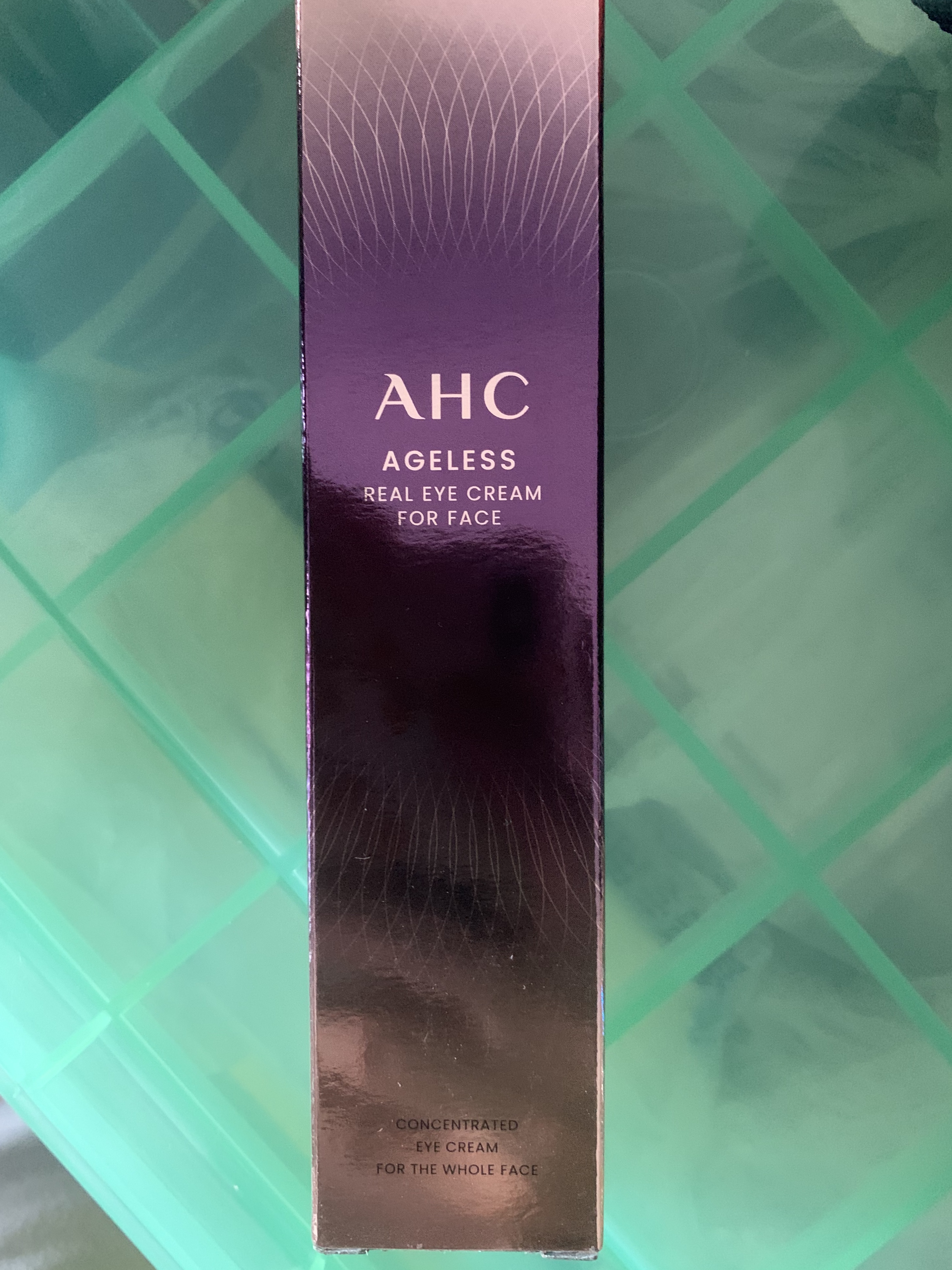 AHC塑颜修护全脸眼霜30ml五支装 淡化细纹黑眼圈 生日礼物 实拍图
