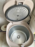美的（Midea）低糖电饭煲 4升0涂层电饭锅家用智能米汤分离沥米饭煲316L不锈钢3-8人多功能微压蒸柴火饭锅4E62LS 实拍图