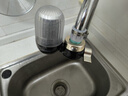 美的（Midea）水龙头过滤器家用厨房自来水净水器 活性炭12级精滤 可清洗 除氯除异味除垢 通用安装前置滤水器 4芯装【4年免换芯】活性炭增强版滤芯 实拍图
