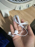 纽曼（Newmine）加长款半入耳式有线耳机主播直播耳机3.5mm游戏降噪带麦克风适用于苹果华为小米 笔记本电脑 XL10白色【3米长入耳式不带麦】 直播监听耳机 实拍图