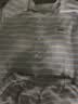古今（GUJIN）春秋新品带胸垫条纹蕾丝睡衣女家居服甜美套头可外穿睡裤套装L 实拍图