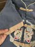 G.duck两三四五六岁男童夏装套装儿童中国风汉服夏季短袖短裤男女孩衣服 如意中裤套装蓝色 140 【建议身高119-130cm】 晒单实拍图