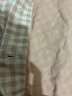 MUJI[自营限定款]女士无侧缝 双层纱织睡衣 纯棉家居服 浅粉红色 L 实拍图