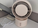 得力【行业TOP1-热销100W+】桌面usb风扇小型电风扇学生宿舍办公室工位寝室床头轻音小风扇-LK220白 实拍图