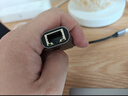 毕亚兹  USB转网口转接器免驱动笔记本扩展坞RJ45百兆网卡转换器USB转接头适用笔记本台式机外置网口 实拍图