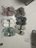 merdor静音拖鞋男士夏季银离子抗菌浴室内居家用洗澡防滑软底轻便凉拖鞋 皮粉色 38-39 (M) 实拍图
