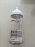 贝亲（Pigeon）玻璃奶瓶宽口径防胀气240ml M号奶嘴 3月+ AA187  实拍图