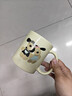 奶油色坐姿可爱帕恰狗马克杯子高颜值陶瓷杯ins风水杯家用 米白色直身小狗杯随机发 1个 350ml 实拍图