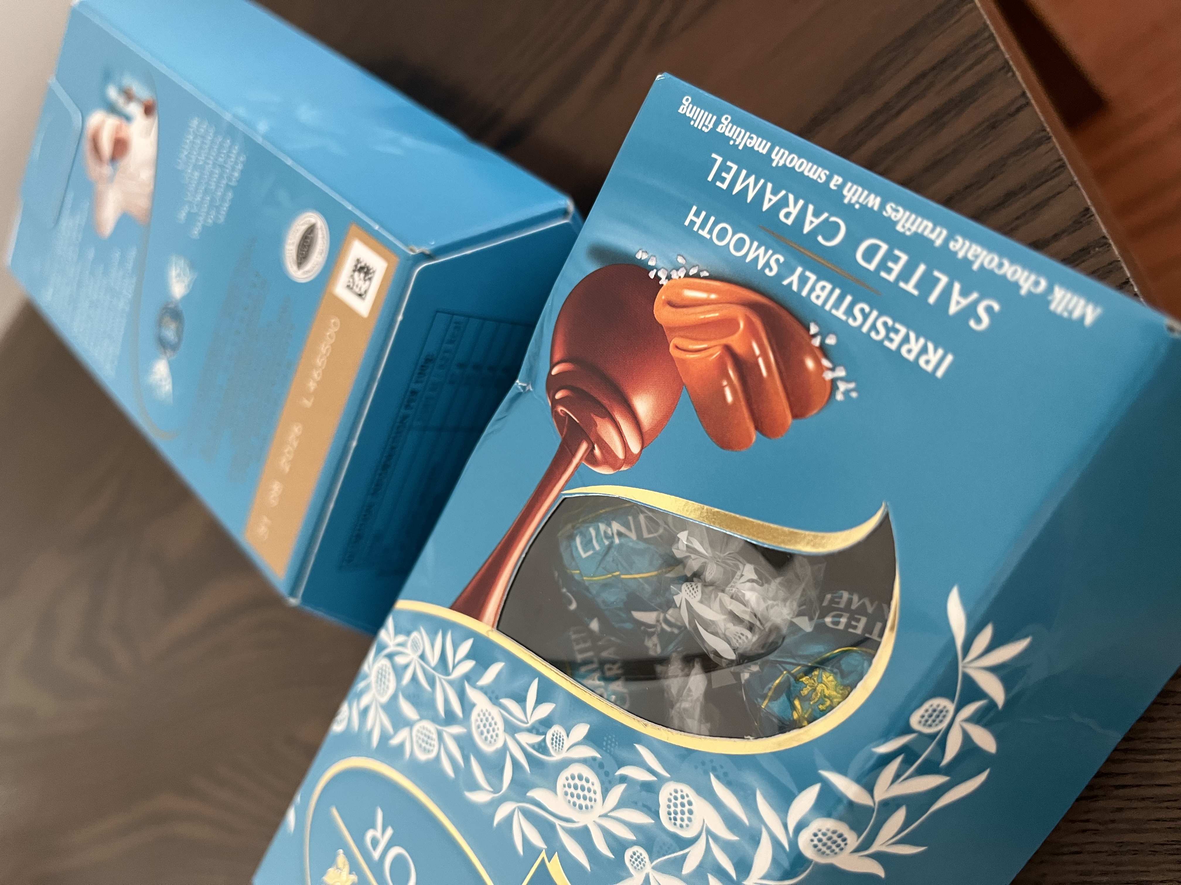 瑞士莲（lindt）海盐焦糖软心巧克力200g 婚庆糖休闲零食爆浆流心 实拍图