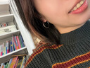 芯奢S999足银耳环女士2026新款养耳洞素圈耳圈耳钉纯银设计高级感耳饰 足银8MM【2只装】 【适合耳骨戴】假一赔十 实拍图