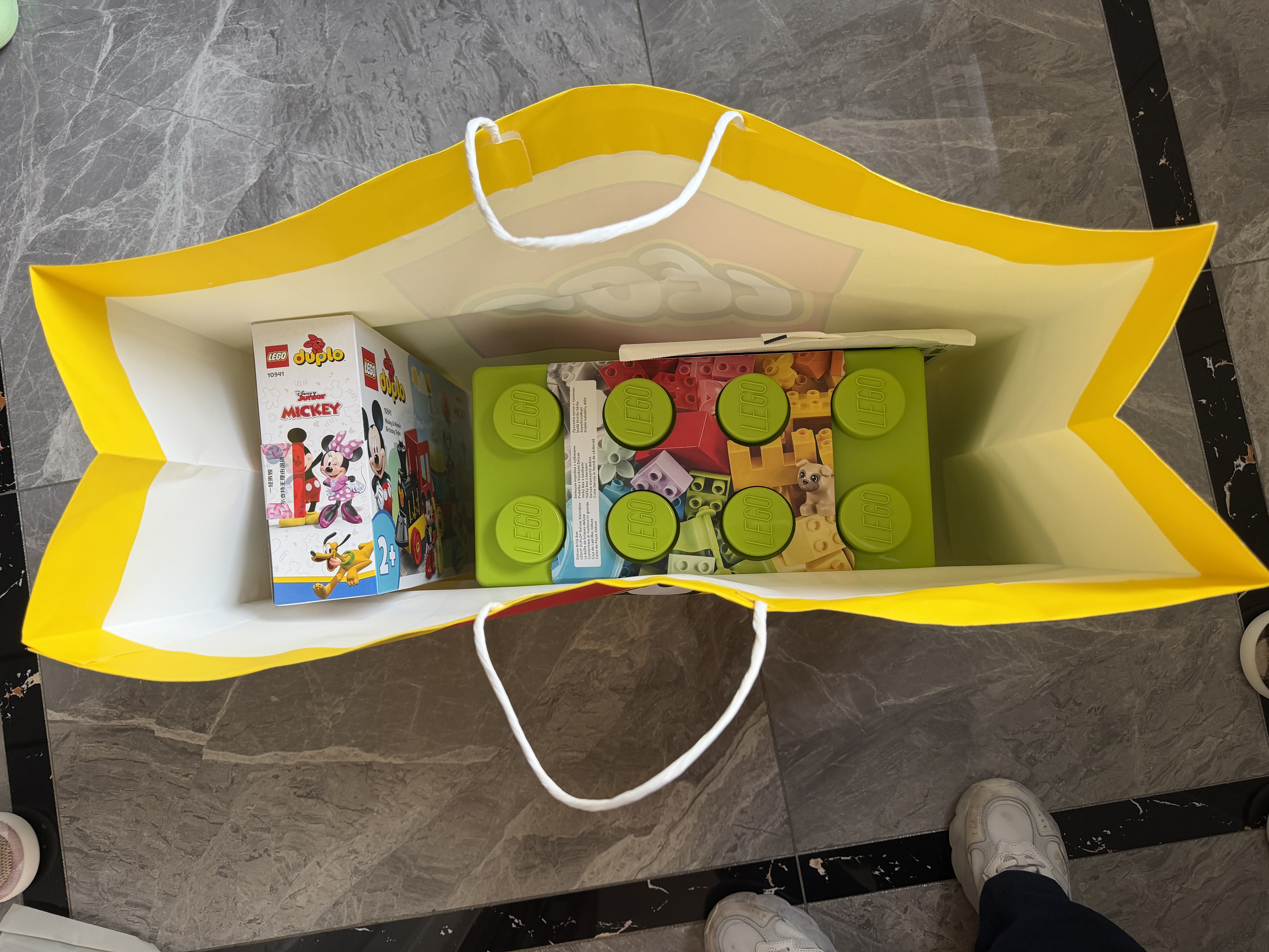 乐高（LEGO）积木得宝10941 米奇和米妮生日火车男女孩儿童玩具生日礼物大颗粒 实拍图