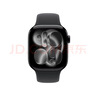 Apple/苹果 Watch S11 智能手表GPS款42毫米亮黑色铝金属表壳黑色运动型表带M/L MEUA4CH/B 实拍图