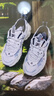 斐乐（FILA）猫爪5丨老爹鞋男鞋复古厚底增高网面舒适通勤运动休闲鞋 银绿色/高调灰-SH 45 实拍图