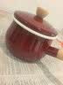 SSN13cm热奶锅煮奶锅小奶锅不粘锅搪瓷奶锅无涂层小汤锅1-2人用小锅 实拍图