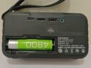 山水（SANSUI）M37老人收音机音响蓝牙音箱多媒体便携式户外音响小型迷你小音箱低音炮插卡收音机音乐播放器 黑色 实拍图