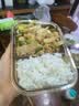 希乐扣饭盒微波炉加热专用碗上班族带饭餐盒玻璃保鲜盒分隔便当盒 琥珀色二隔700ml 实拍图