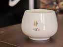 不拙羊脂玉主人杯个人专用泡茶单杯德化白瓷陶瓷功夫茶杯静心禅定杯子 实拍图