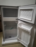 新飞冰箱小型租房用 一级能效冷 藏冷冻两用1-2人家用小冰箱 出租房双门电冰箱办公室两门 26年旗舰 76A一级能效【带净味盒】银 实拍图