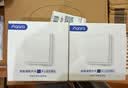 Aqara智能开关E1单火双键智能家居遥控已接入米家APP/苹果HomeKit 白色 实拍图