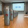 慕馨（moosen）周年庆礼物实用商务伴手礼纯钛保温杯定制LOGO高档套装礼品 420ml-冰晶蓝【磁吸钛杯+高档套装+证书齐全】 实拍图