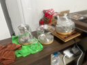 友家铺子（Biooner）全自动上水电热水壶烧水壶电茶壶煮泡茶家用办公茶台一体茶桌嵌入式茶具套装 1L 底部上水- 三件套（  37*20cm ） 实拍图