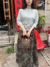 纪诗哲轻奢包包女包2026年新款单肩包女士斜挎水桶包生日礼物送女友老婆 咖啡色｜配灵动狐狸挂饰｜品牌礼盒装 女生包包洋气小众时尚百搭高级感实用情人节纪念日礼物 实拍图
