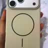 KEKLLE适用iPhone17pro手机壳 苹果17pro保护套 MagSafe磁吸无线充电磨砂防摔保护套 峰岩色 实拍图