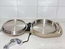 美的（Midea）小钢炮电饼铛不锈钢0涂层【定时调火】2026新款家用40mm加大加深双面加热烙饼煎饼锅电煎锅自营SE1 实拍图