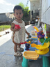 贝瑞加（Babyprints）儿童背心2件装男女宝宝夏季无袖打底衫纯棉坎肩吊带上衣 绿80 实拍图