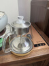 友家铺子（Biooner）全自动上水电热水壶烧水壶电茶壶煮泡茶家用办公茶台一体茶桌嵌入式茶具套装 1L 底部上水-蒸茶款（  长宽37*20cm） 实拍图
