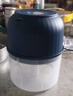 绞肉机小型打蒜器家用绞蒜切蒜器多功能辅食料理机电动蒜泥神器蒜蓉机自动切菜机压蒜器 宝蓝色- 0.26L （升级大电机） 实拍图