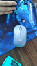 罗技（Logitech）M221 轻音鼠标 无线鼠标 办公鼠标 对称鼠标 带无线微型接收器 雾霭蓝 实拍图