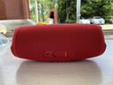 JBL CHARGE5 冲击波五代 便携蓝牙音箱+低音炮 户外防水音响 增强版赛道扬声器 女生礼物 红色 实拍图