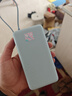 小米（MI）【3C认证】自带线充电宝20000 67W 浅蓝色可上飞机/火车 可充手机平板笔记本iPhone 实拍图
