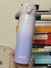 膳魔师（THERMOS）保温杯500ml大容量男女士儿童不锈钢保温保冷水杯子JNL-503 PPL 实拍图