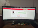 联想（Lenovo）投资品牌异能者显示器34英寸21:9带鱼屏 WQHD准4K高清 165Hz高刷 HDR10 电竞游戏 曲面显示屏 实拍图