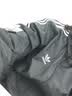 adidas三条纹休闲宽松连帽夹克薄外套女装春夏阿迪达斯官方轻运动 黑色/白   XL 实拍图