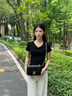 CinvaiKrose官方店小c&k包包女包2026新款斜挎包菱格链条包女生日礼物送女友 黑色Black【小号】送女友老婆女生走心 实拍图
