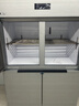 奥克斯（AUX）四门冰箱商用冷藏冷冻双温冰柜六门大容量冰箱餐饮厨房饭店立式不锈钢保鲜柜四开门冰箱冷藏展示柜 标准款大四门 | 铜管制冷【上藏下冻-18℃】 实拍图